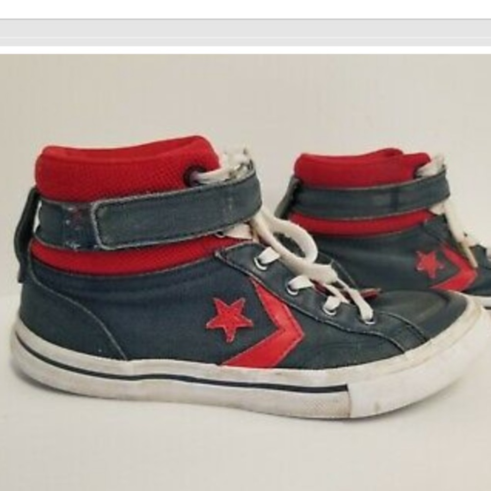 Converse Pro Blaze Strap Stretch Kids Hi High Tops
